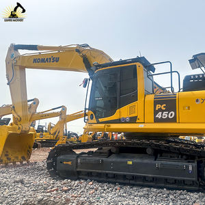Bajo combustible Un socio confiable para la construcción Komatsu Tecnología avanzada y confiable Komatsu PC450 Excavadora usada - Product Image 2