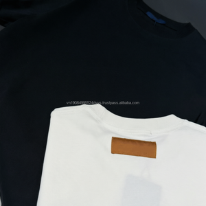 Vente en gros de t-shirts pour hommes en coton 100% original, style vintage, imprimés, style Luis, tricotés - Product Image 3