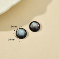 Coquillages d'eau de mer naturelle Coquillages d'ormeau Perles ovales en vrac pour collier à faire soi-même Boucles d'oreilles Accessoires Mkaing