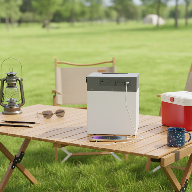 Estacin De Energa 500W Outdoor Camping Portable Backup Power Supply Generador Solar Generator Lifepo4 Battery Power Station