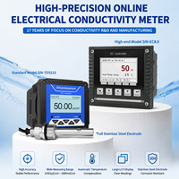 Analyseur de conductivité électrique intelligent en ligne avec surveillance de la salinité TDS et de la résistivité pour système de traitement de l'eau industrielle OEM