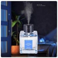 Diffuseur de parfum d'ambiance sans flamme 500 ml, senteur thé, désodorisant pour voiture, bâtonnets aromatiques, diffuseur d'aromathérapie