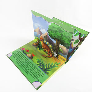 <span class=keywords><strong>Libro</strong></span> <span class=keywords><strong>de</strong></span> Cuentos Infantil Educativo <span class=keywords><strong>de</strong></span> Dinosaurios en 3D, con Portada Doble, Encuadernación Perfecta, Impresión con Laminación <span class=keywords><strong>de</strong></span> Película - Product Image 5