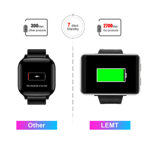 שעון חכם 4G עם מסך מגע גדול, תמיכה ב-<span class=keywords><strong>SIM</strong></span>, Wifi, GPS, תאורה, מצלמה, מסך IPS, הטלפון החכם 4G הטוב ביותר - Product Image 3