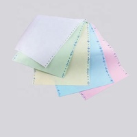 Fabricant CB CFB CF 6 plis multicolore personnalisé impression NCR feuilles de papier de copie autocopiant en continu