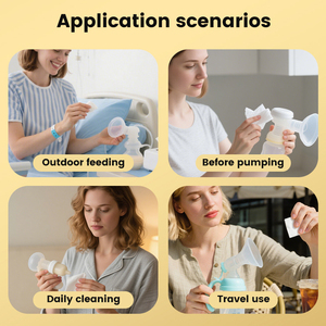 <span class=keywords><strong>Salviette</strong></span> per la Pulizia del Tiralatte 100% Biodegradabili e Compostabili, Portatili per Uso Quotidiano all'Aperto - Product Image 6