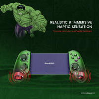 Manette de jeu Gamesir G8 Plus, contrôleur de jeu mobile, édition limitée Switch Marvel Thanos, joystick à effet Hall