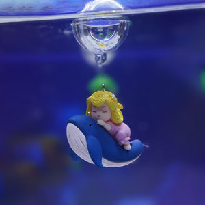 جودة عالية جاهزة للشحن أحواض السمك وملحقاتها الراتنج تصفح صبي لتزيين خزان الأسماك - Product Image 4