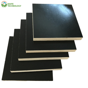 Coffrage de construction moderne en peuplier E1 mélaminé, écologique, imperméable, noir, 8-20 mm, pour la construction résidentielle et l'ingénierie des ponts - Product Image 3