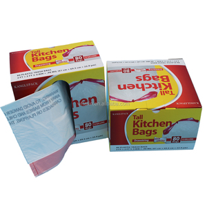 Bolsas de <span class=keywords><strong>Basura</strong></span> Blancas para Cocina, 13 Galones, con Cordón, Resistentes, 0.9 Mil, Paquete de 300 Unidades, para Hogar y Oficina, Venta al Por Mayor - Product Image 2