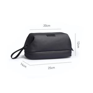 Sac de <span class=keywords><strong>toilette</strong></span> imperméable personnalisé Royal Fair, capacité moyenne pour <span class=keywords><strong>homme</strong></span>, design en Oxford givré, <span class=keywords><strong>logo</strong></span> imprimé, sac de <span class=keywords><strong>toilette</strong></span> uni, trousse de <span class=keywords><strong>toilette</strong></span> pour <span class=keywords><strong>homme</strong></span> - Product Image 3