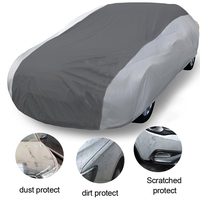 Housse de voiture imperméable robuste, résistante aux UV et aux intempéries, anti-poussière, durable, pour extérieur