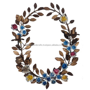 Guirnalda redonda de flores Multicolor para decoración del hogar y jardín, buena calidad, precio competitivo - Product Image 1
