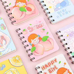 Tùy chỉnh cuộn dây máy tính xách tay đường ngang bên trong trang 80 trang trống notepad trong suốt xoắn ốc ràng buộc đơn giản PP cuốn sách - Product Image 2