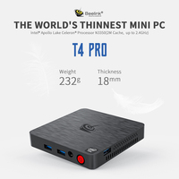 Mini PC Beelink T4 PRO, Top 10 en Juegos, Intel N3350, 4G, 64G, Wins10, Computadora Industrial para Escuela y Banco, Computadora Stick T4pro