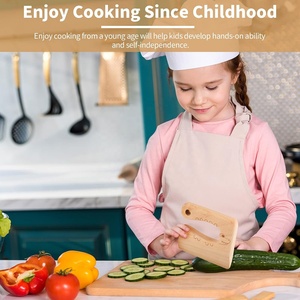 45Pcs Safe Plastic Knives Multifunctional Cookware Baking Toy for Toddler Kids With Cutting Board Fruit Vegetable <strong>Crinkle</strong> <strong>Cutter</strong> - Product Image 6
