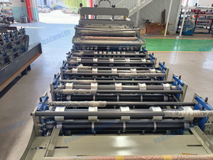 Machine de formage de tôles trapézoïdales 840 900, ligne de production automatique de tuiles de toiture en acier coloré à trois couches avec PLC - Product Image 4