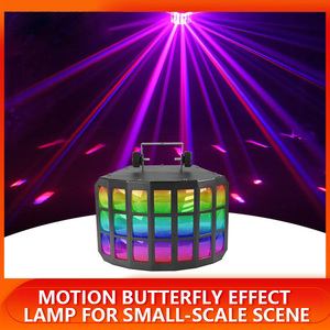 Luces LED <span class=keywords><strong>de</strong></span> Mariposa para Discoteca, Luces <span class=keywords><strong>de</strong></span> Haz LED <span class=keywords><strong>de</strong></span> Alta Gama <span class=keywords><strong>de</strong></span> 24 <span class=keywords><strong>W</strong></span> para Escenarios a Pequeña Escala - Product Image 3