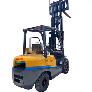 Montacargas TCM de 3 toneladas de segunda mano, montacargas diésel de segunda mano de 3 toneladas, 2.5 toneladas, 5 toneladas, camión elevador de servicio pesado en venta - Product Image 1