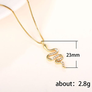 Collana Unisex con Ciondolo a Serpente Vintage, Gioielli di Moda in Stile Gotico Animale - Product Image 5