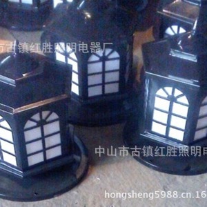 Pillar Lights Outdoor <b>Iron</b> Led E27 Semi Flush Mount 50000 Hours 100 Lm W 2 Year Warranty - Product Image 4