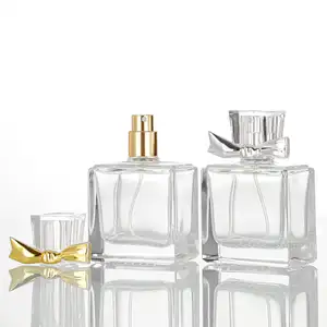 50ML Glass Fragrance Atomizer Empty Refillable Perfume Spray Bottle Fine Mist Spray Dispenser Portable