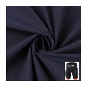 Tessuto per Abbigliamento da Corsa e Triathlon 80% Nylon 20% Spandex, Colore Nero, Elasticizzato in Quattro Direzioni, Tessuto a Maglia per Pantaloncini da Ciclismo - Product Image 1