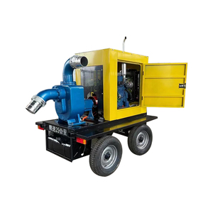 Pompe à eau centrifuge auto-amorçante mobile de 3 à 32 pouces pour la lutte contre les incendies et l'irrigation, marque HRZL, garantie 1 an, HRZL-M-S - Product Image 1