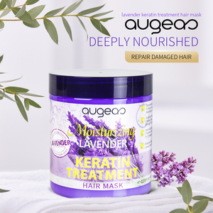 Mascarilla Capilar Augeas con Queratina y Lavanda Hidratante, 33.8 Fl.Oz, Acondicionamiento Profundo para Cabello Dañado - Product Image 3