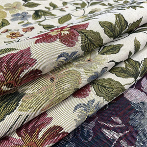 Tapeçaria floral Tecido estofos para sofá cobertor ou sofá capa personalizado "tecido jacquard para vestuário" - Product Image 4