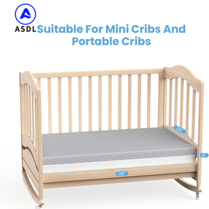 Vente en gros en usine Fournisseur chinois Tissu confort Mousse à mémoire de forme souple Matelas pour bébé Matelas pour lit d'enfant - Product Image 5