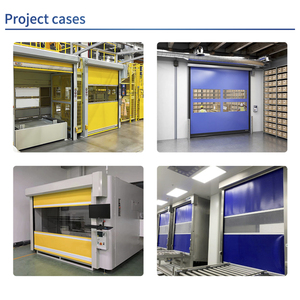 Puertas Refrigeradas Industriales de Alta Velocidad para Supermercados, Cantinas y Tiendas, con Aislamiento Térmico e Impermeabilización de PVC - Product Image 4