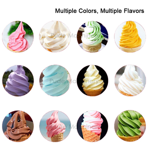 Thương mại tự động dọc Top 3 hương vị giá rẻ mềm phục vụ máy làm kem để bán - Product Image 4