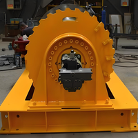 Winch Hidrolik 3 Ton Terpasang di Basis dengan Perlakuan Permukaan Tahan Korosi