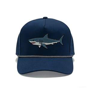 Gorras de Béisbol Bordadas con Diseño de Tiburón, Modernas, al por Mayor, de 6 Paneles, Gorras Deportivas Casuales para Hombres y Mujeres - Product Image 2