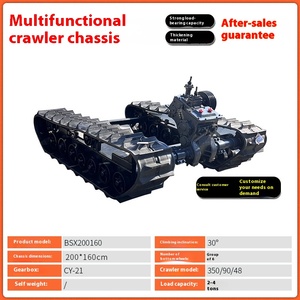 מכירה חמה 3 טון הנדסת חקלאות קטנה Cy-21 שלדה טרקטור חדש משק הליכה גומי מסלול בנייה מנוף - Product Image 4