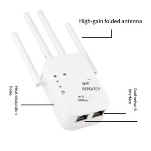 Trong nhà/ngoài trời 300Mbps Wifi Extender tín hiệu tăng cường 1200Mbps 5GHz 2.4GHz IP 4G <span class=keywords><strong>3G</strong></span> mạng tăng cường cho nhà cổng Ethernet - Product Image 3