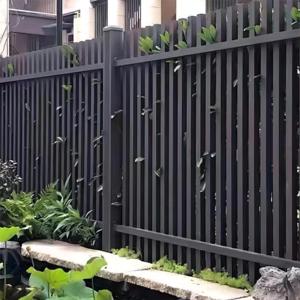 <span class=keywords><strong>Lame</strong></span> de construction en aluminium nouvellement conçue mur <span class=keywords><strong>composite</strong></span> de clôture horizontale 3D pour clôtures treillis et portes - Product Image 4