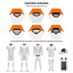 Uniformes de Fútbol de Alta Calidad para Clubes y Equipos, Conjunto de Camiseta y Pantalones Cortos para Hombre, Sublimación Personalizada, Conjunto de Camiseta de Fútbol para Niños - Product Image 3