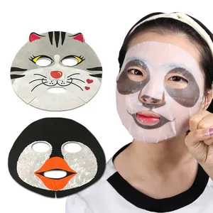 Bing New Fashion Vlies Feuchtigkeit spendende Dwen White ning Hydro gel Beauty Animal Dwen Gesichts maske