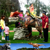 Manèges de dinosaures animatroniques pour enfants My Dino AR005, équipement de parc d'attractions, à vendre