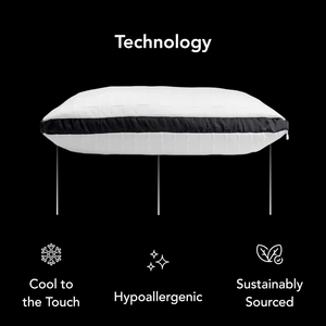 Almohada de Espuma Viscoelástica Triturada Personalizada de Lujo, Almohada Híbrida de Microfibra con Hojas Marinas Sólidas, Refrescante y Portátil para Uso en Hoteles y Hogares - Product Image 3