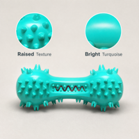 Jouet à mâcher dentaire pour chien, brosse à dents nettoyante, flottant, pour le jeu aquatique, durable, en caoutchouc thermoplastique, en forme de tige, pour chiens de taille moyenne/grande