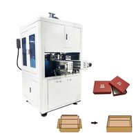 Machine voor het maken van schoenenverpakkingen, lingerieverpakkingen, sieradenverpakkingen, horlogeverpakkingen, cadeauverpakkingen, cosmetica- en huidverzorgingsverpakkingen, parfumverpakkingen en stevige dozen.