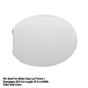 Asiento de Inodoro para Globo Vaso Lei Forma 1 Champagne, 50.5 cm de Largo, 37.5 cm de Ancho, Funda para Asiento de Inodoro - Product Image 3