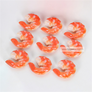 Modelo Realista de Camarones Pelados y Cocidos de Imitación para Exhibición en Museos, Educación, Cultura Gastronómica, Exhibición de Buffet - Product Image 3