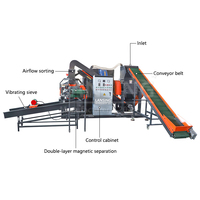Granulateur de cuivre de grande capacité haut de gamme, machine industrielle de recyclage de câbles, broyeur de câbles en cuivre et aluminium, broyeur de déchets électroniques, recyclage de câbles