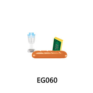 EG18009 Figurines de puzzle miniatures en plastique de dessins animés, personnages de Bob l'éponge : Sandy, Patrick Star, Squidward Tentacles, Gary, Bob Krabs - Product Image 4
