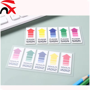Le frecce trasparenti impermeabili personalizzate Post <span class=keywords><strong>It</strong></span> adesivi adesivi colorati per PET note adesive - Product Image 5