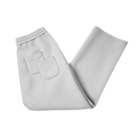 Blanc 500 Gsm 100% Coton Heavyweight Boxy Survêtement Logo Personnalisé Survêtement Sweat À Capuche De Haute Qualité et Jogger Ensemble pour Hommes